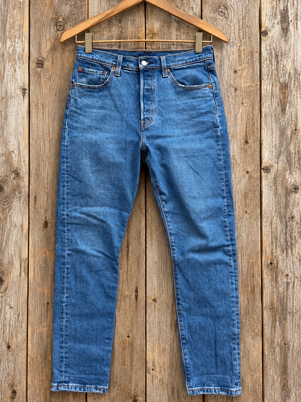 Levi’s 501 Skinny Jeans Jive Tides Wash 29x28 High Rise